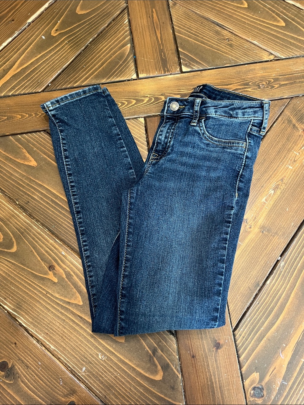 GAP Dark Blue Kids Skinny Jeans